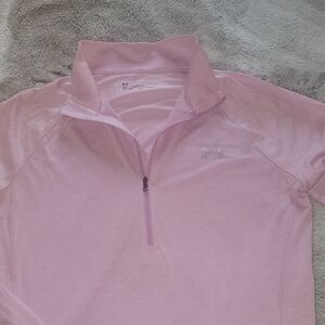 Under Armour Women's Lavender Quarter-Zip Top